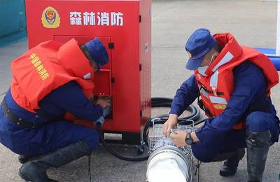 黑龙江森林消防总队伊春支队科学调配防汛"高精尖"装备到任务分队